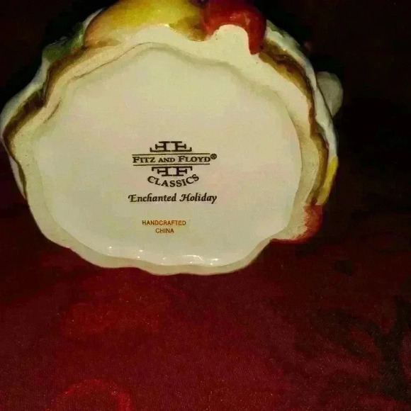 Vintage Fitz and Floyd polar bear teapot Enchanted holiday - Picture 3 of 5